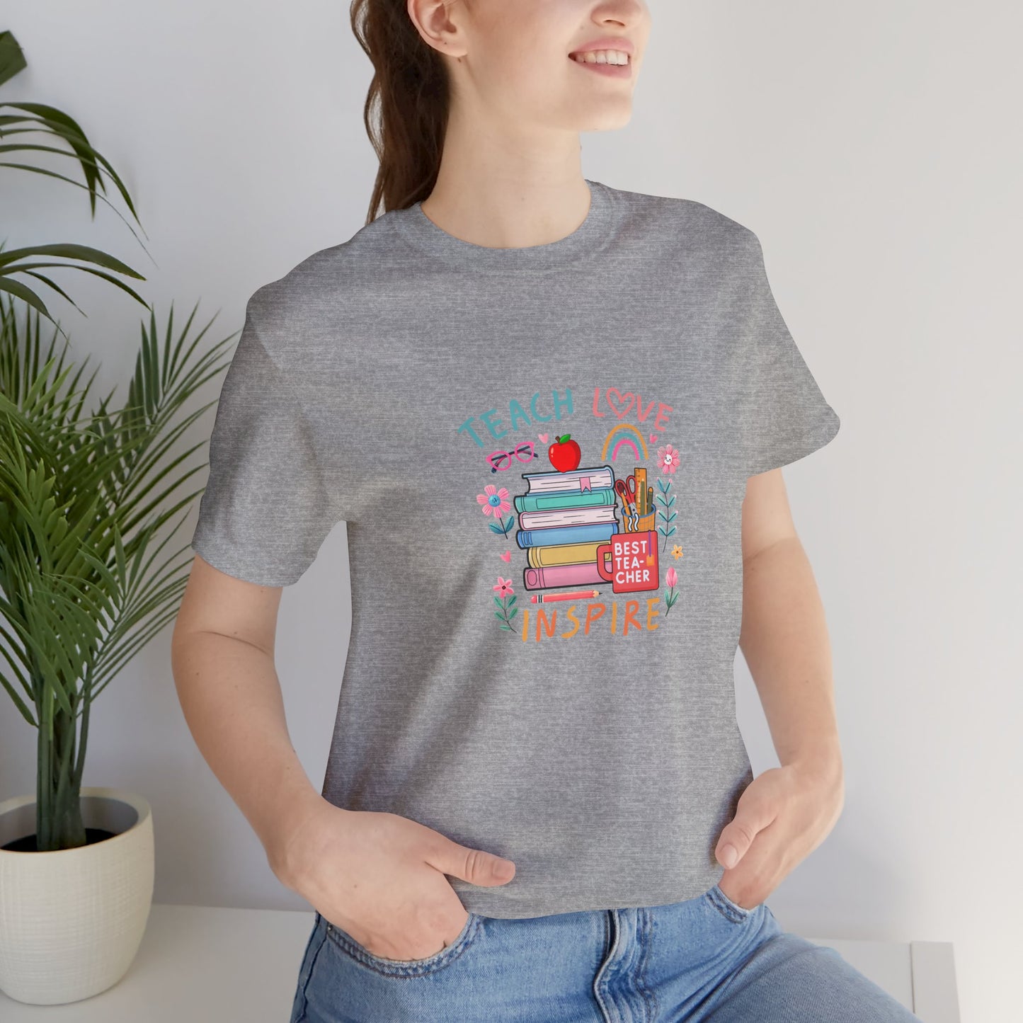 Teach Love Learn Graphic T-Shirt