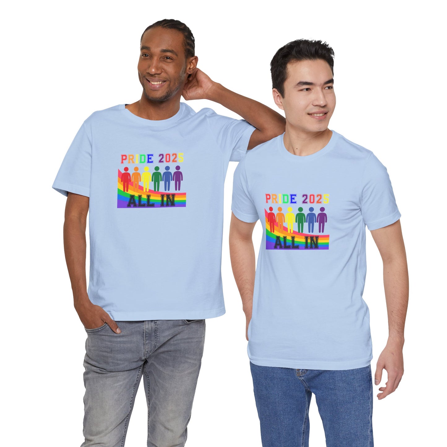 Pride 2025 All in Unisex Tee