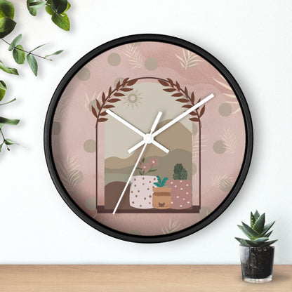 Bohemian Scenery Wall Clock