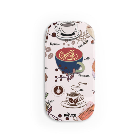 Coffee & Me Phone Click-On Grip