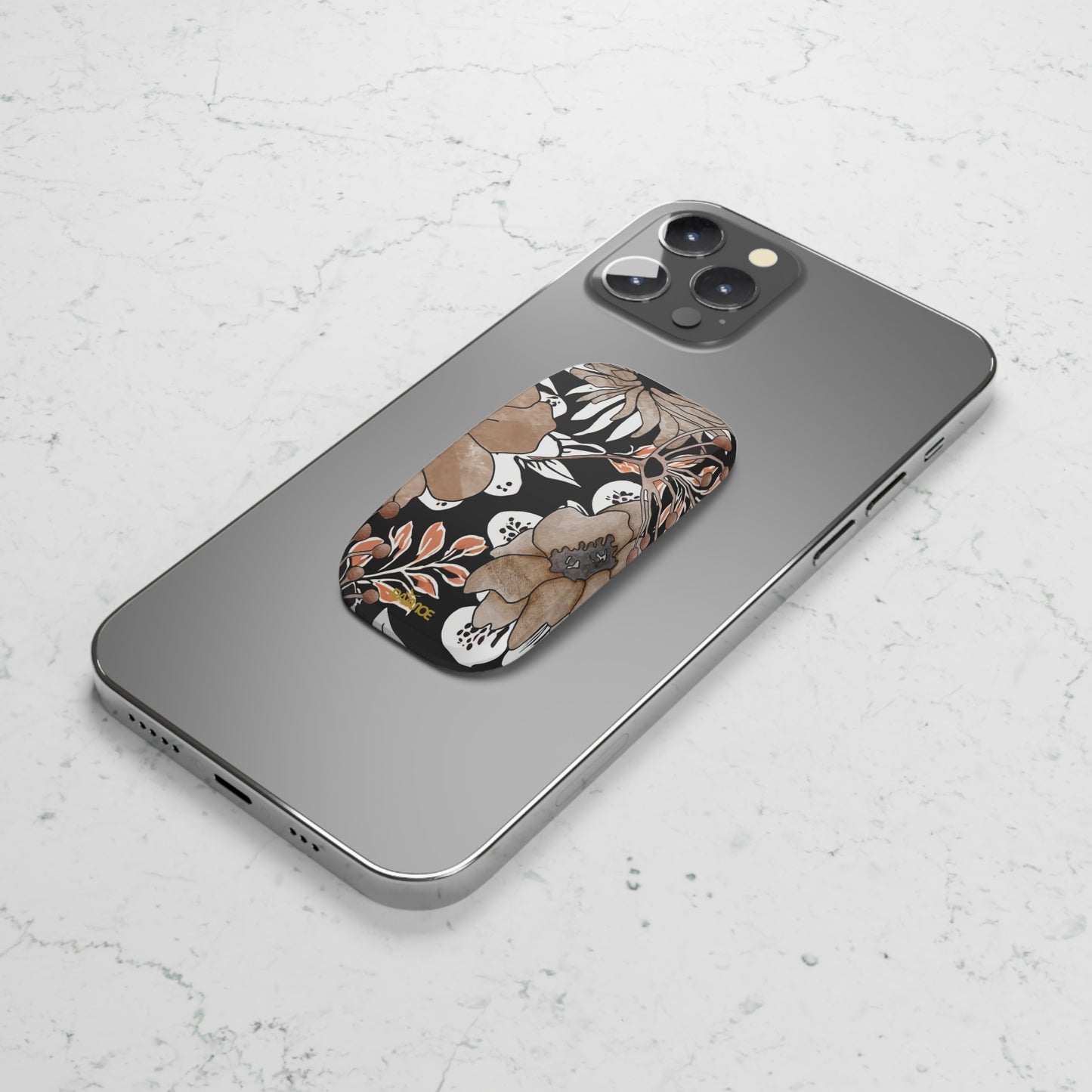 Vintage Bloom Phone Click-On Grip