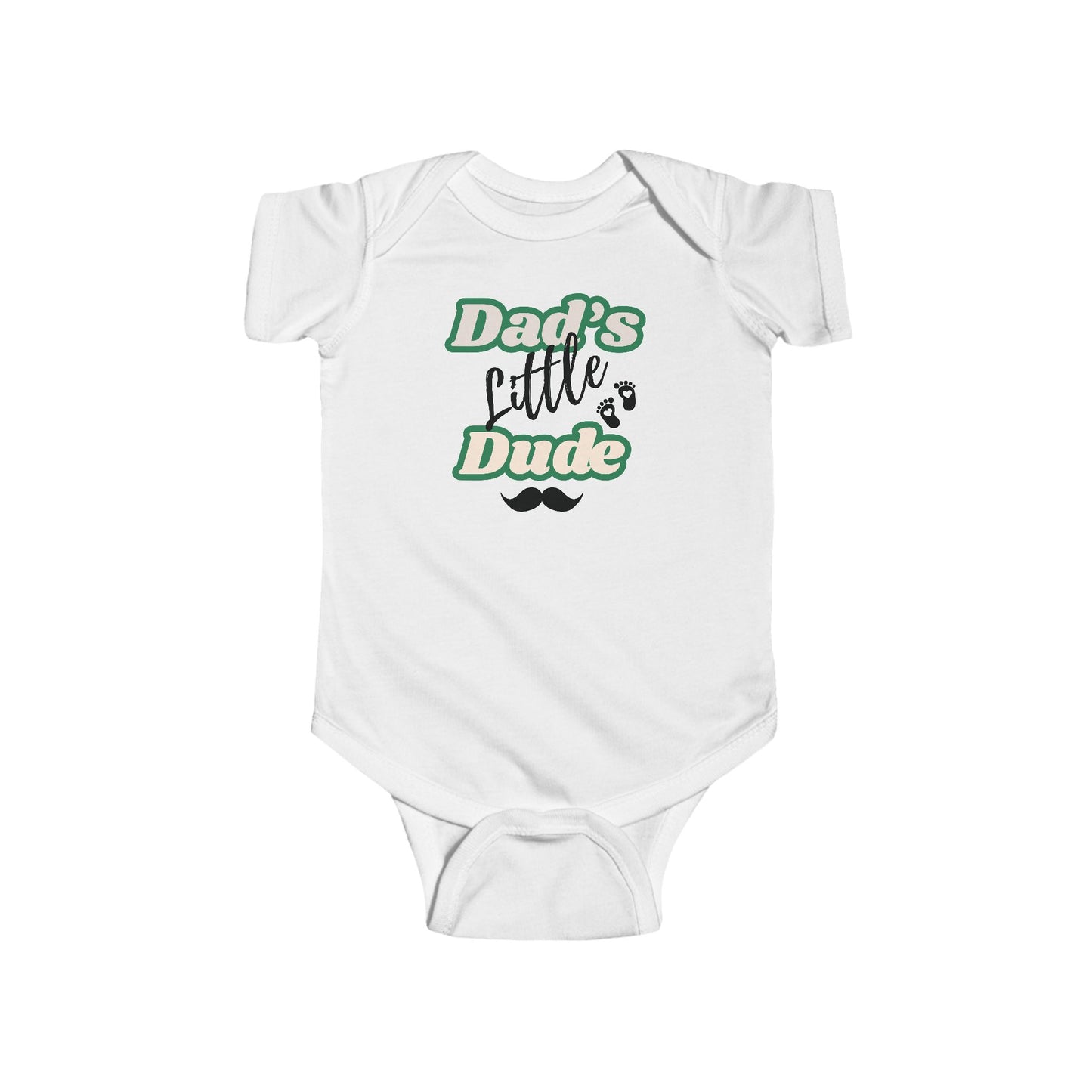 Dad's Little Dude Infant Bodysuit