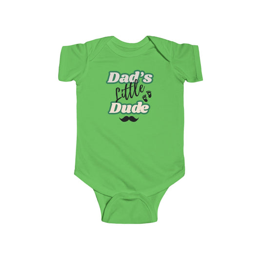Dad's Little Dude Infant Bodysuit