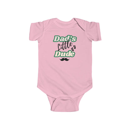 Dad's Little Dude Infant Bodysuit