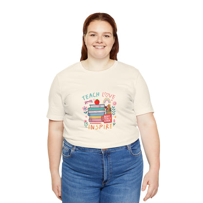 Teach Love Learn Graphic T-Shirt