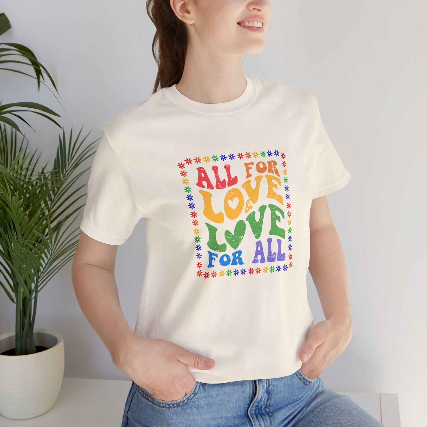 All for Love Pride Graphic Tee