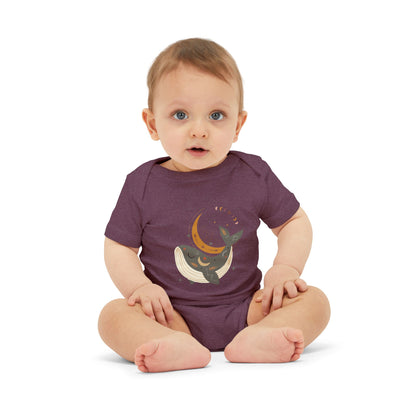 Body de manga corta Lullaby Whale