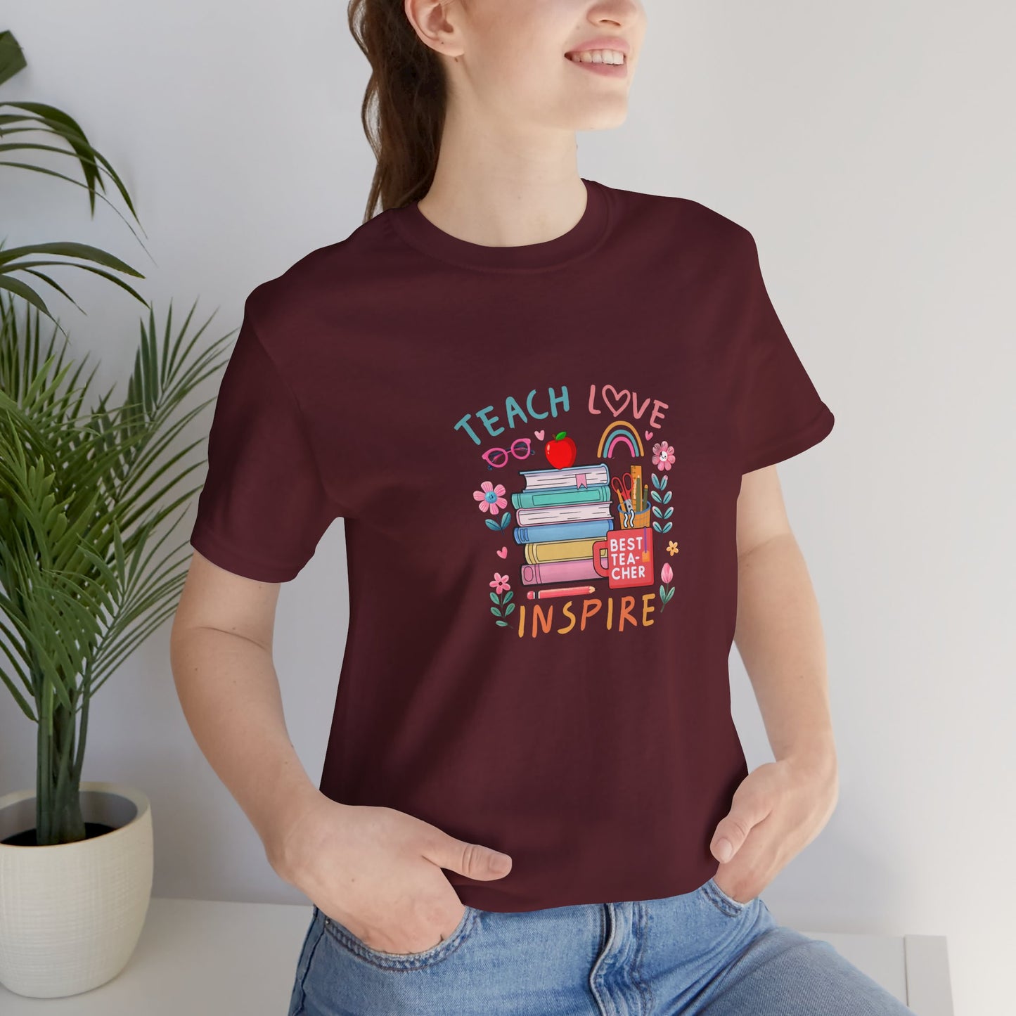 Teach Love Learn Graphic T-Shirt