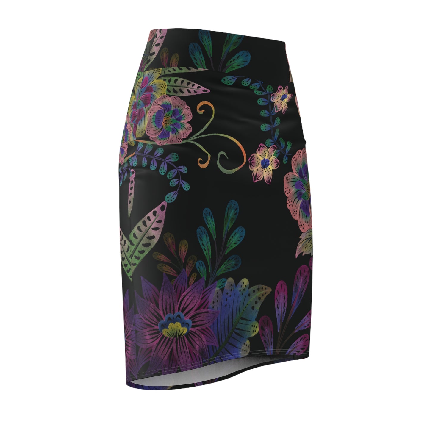Pink Lumina Women's Pencil Skirt