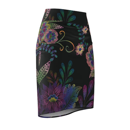 Pink Lumina Women's Pencil Skirt
