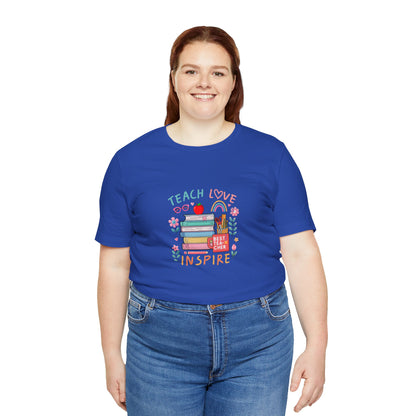 Teach Love Learn Graphic T-Shirt