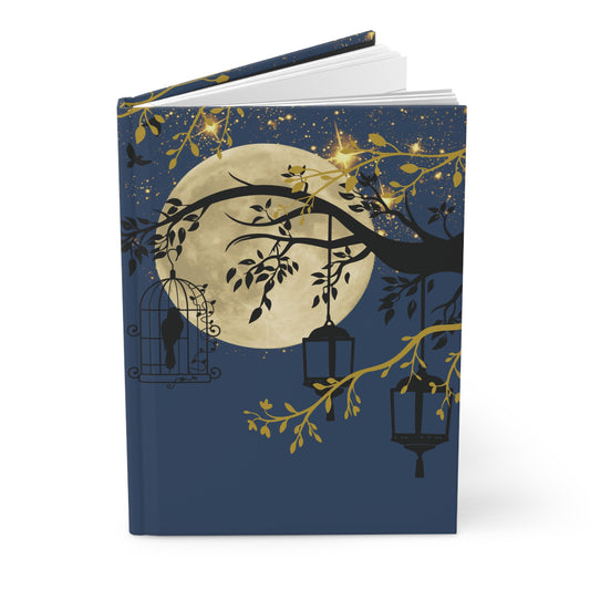 Enchanting Moonlit Hardcover Journal (5.75" x 8")