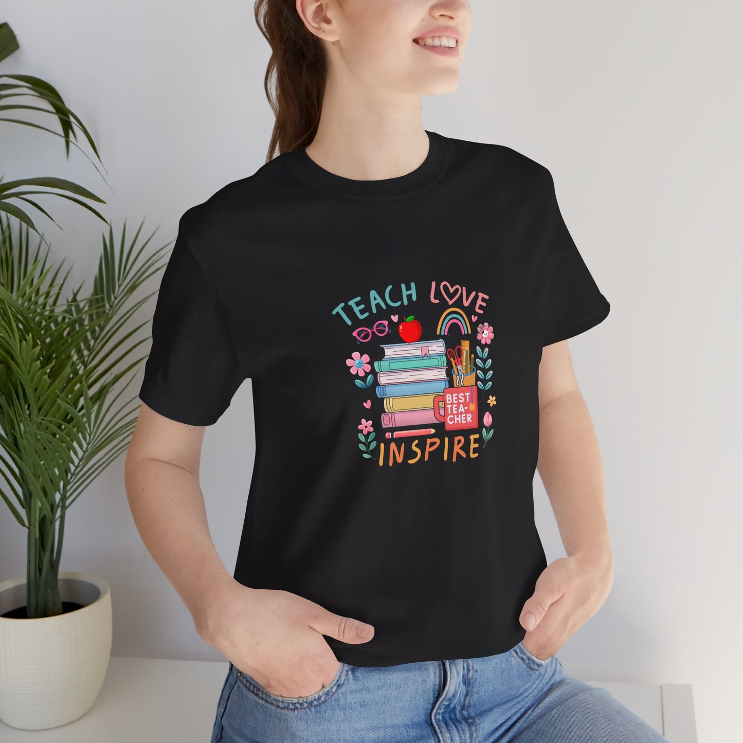 Teach Love Learn Graphic T-Shirt
