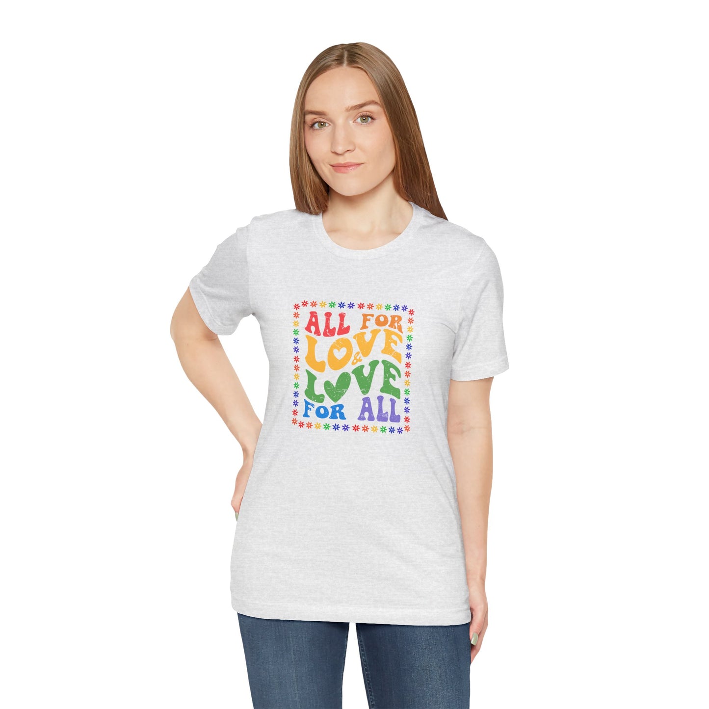 All for Love Pride Graphic Tee