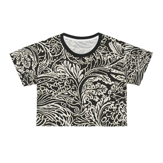 Leaf Stroke Woman's Crop Tee
