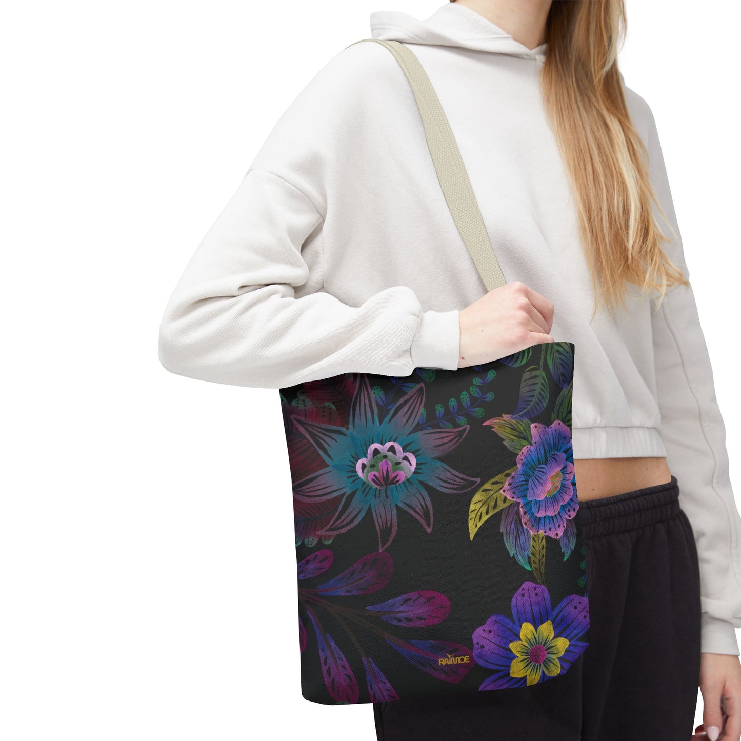 Purple Lumina Tote Bag
