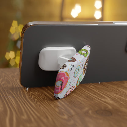Agarre de clic para teléfono con forma de donut