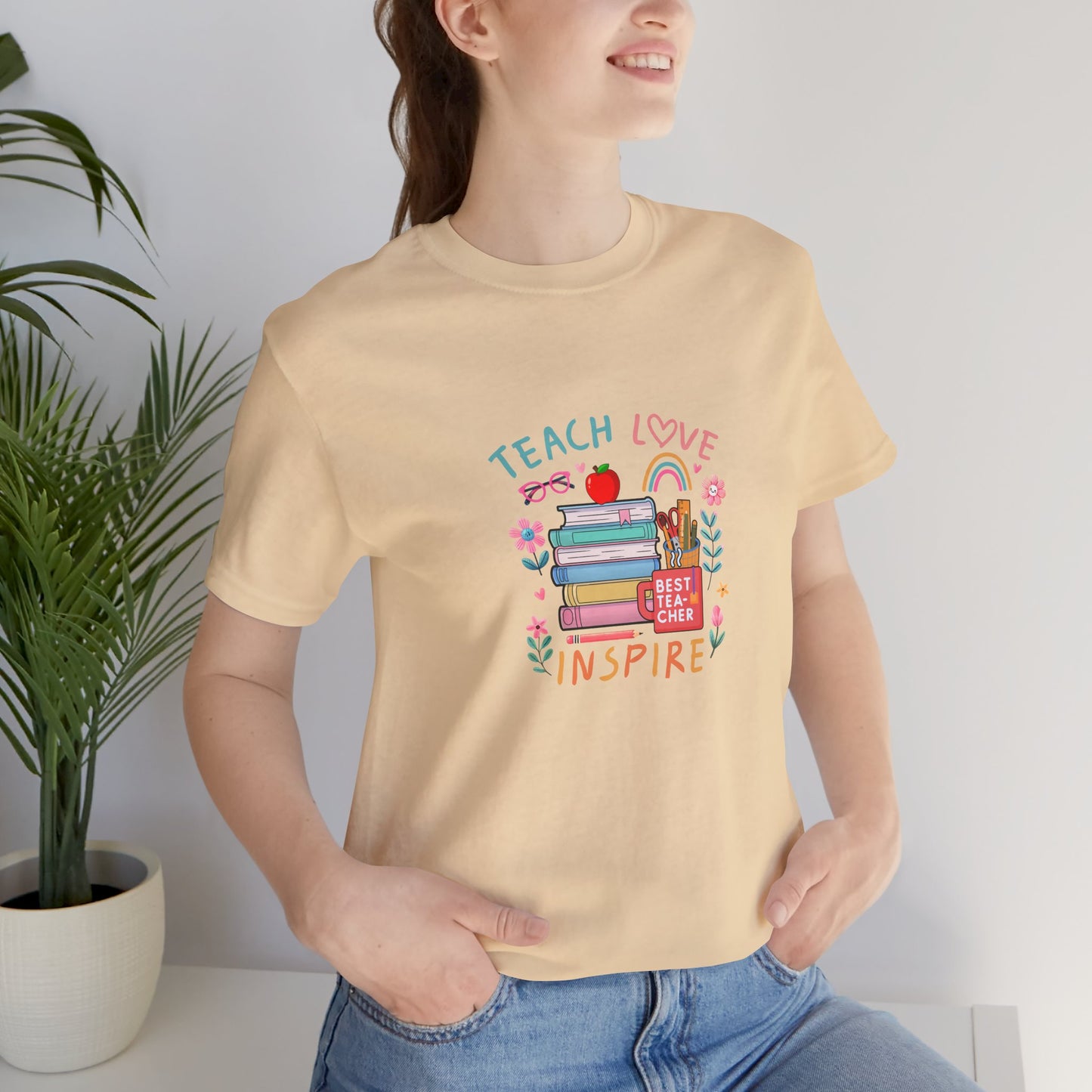 Teach Love Learn Graphic T-Shirt