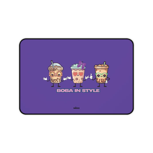 Boba in Style Desk Mat