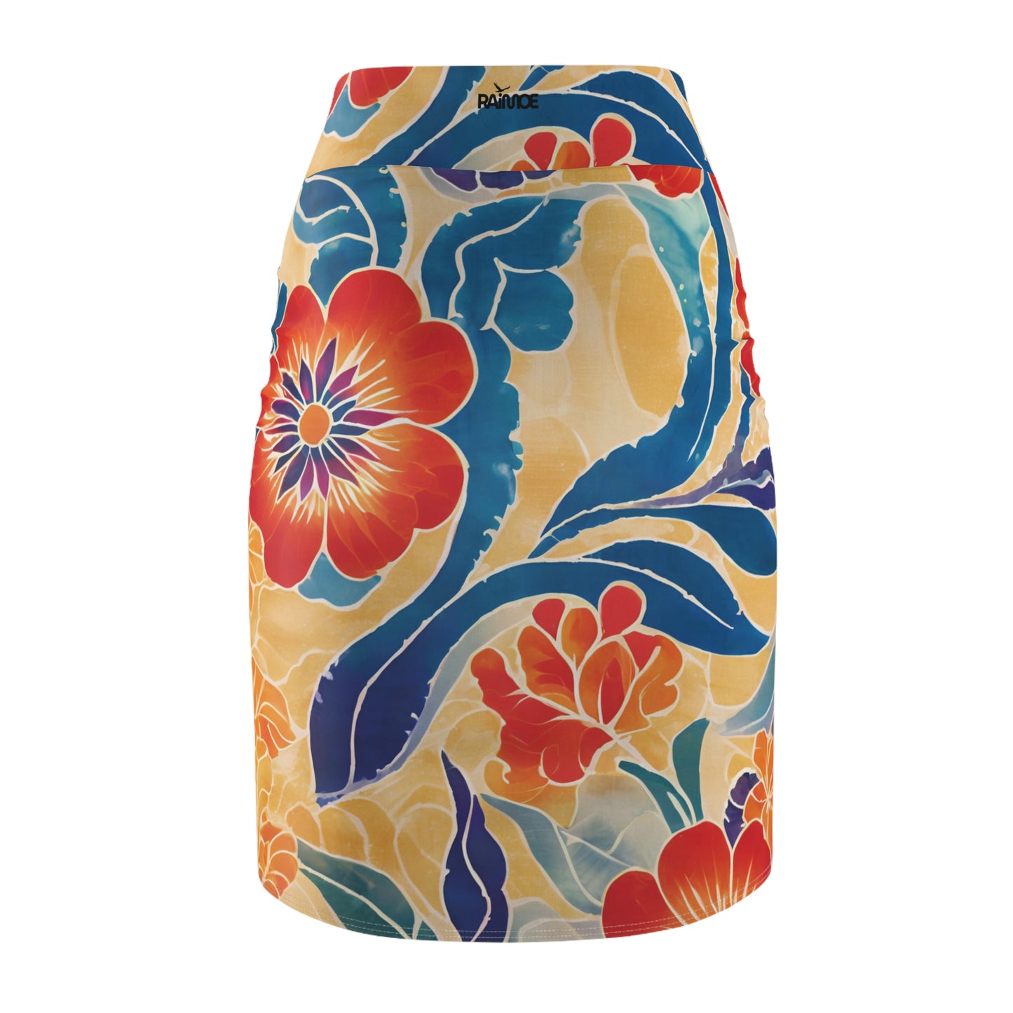 Yellow Beauty Women's Pencil Skirt