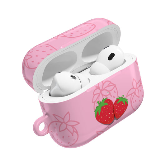 Estuche para AirPods Pro Gen 2 con sabor a fresa jugosa