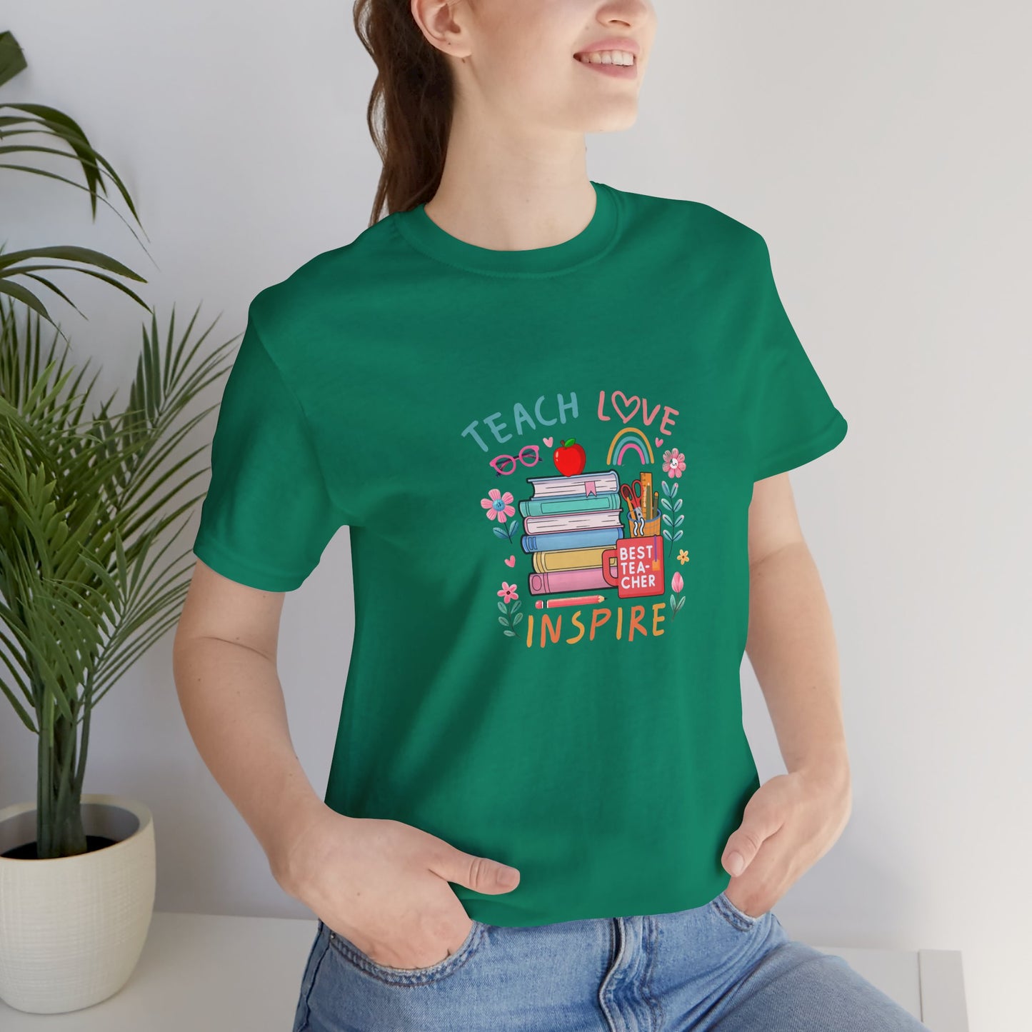 Teach Love Learn Graphic T-Shirt