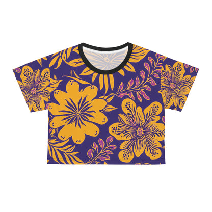 サンセットブルーム ウィメンズ クロップTシャツ