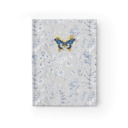 Butterfly Floral Lined Journal