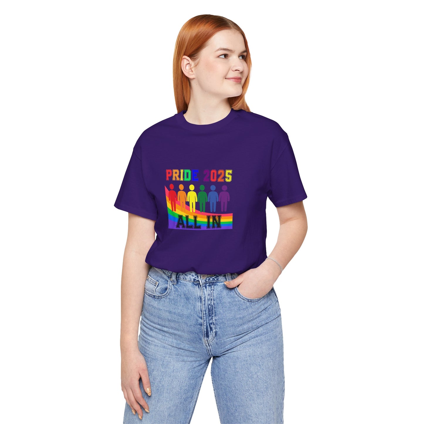 Pride 2025 All in Unisex Tee