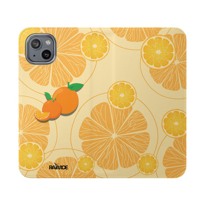 Madly Orange - iPhone Flip Case