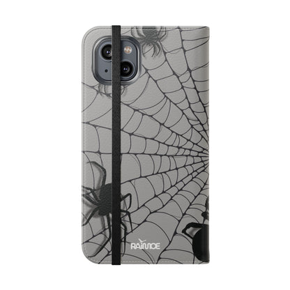 Telaraña - Funda con tapa para iPhone