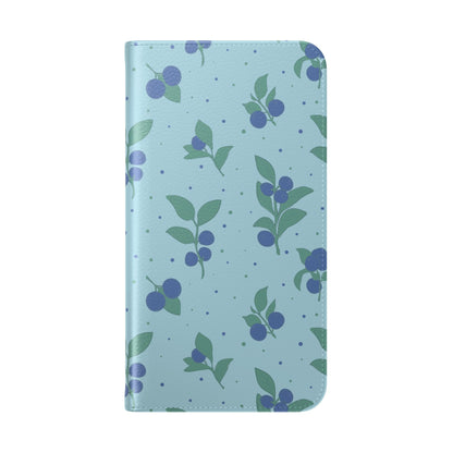 Blueberries Burst - iPhone Flip Case