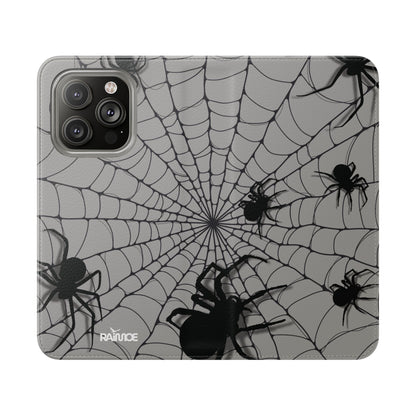 Telaraña - Funda con tapa para iPhone