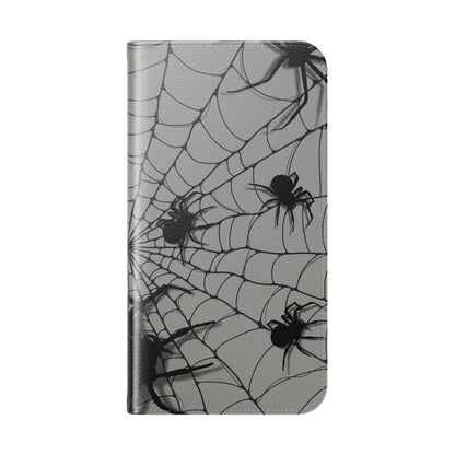 Telaraña - Funda con tapa para iPhone