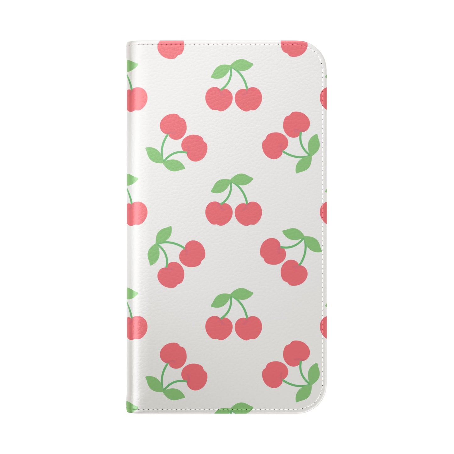 Funda con tapa para iPhone Red Cherry