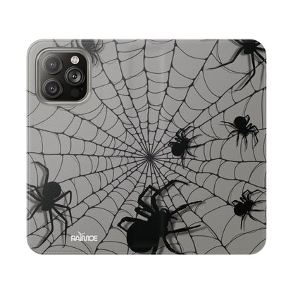 Telaraña - Funda con tapa para iPhone