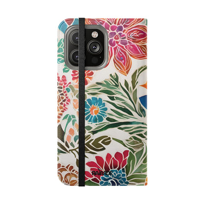 Primavera - Funda con tapa para iPhone