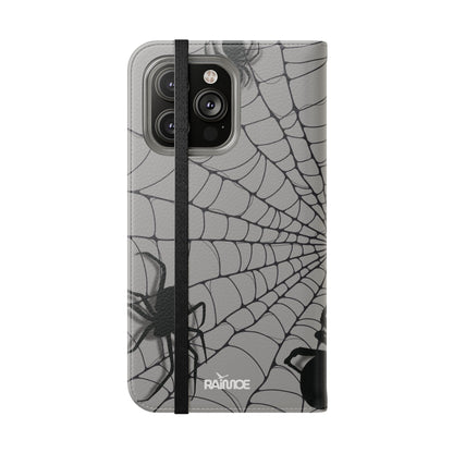 Telaraña - Funda con tapa para iPhone