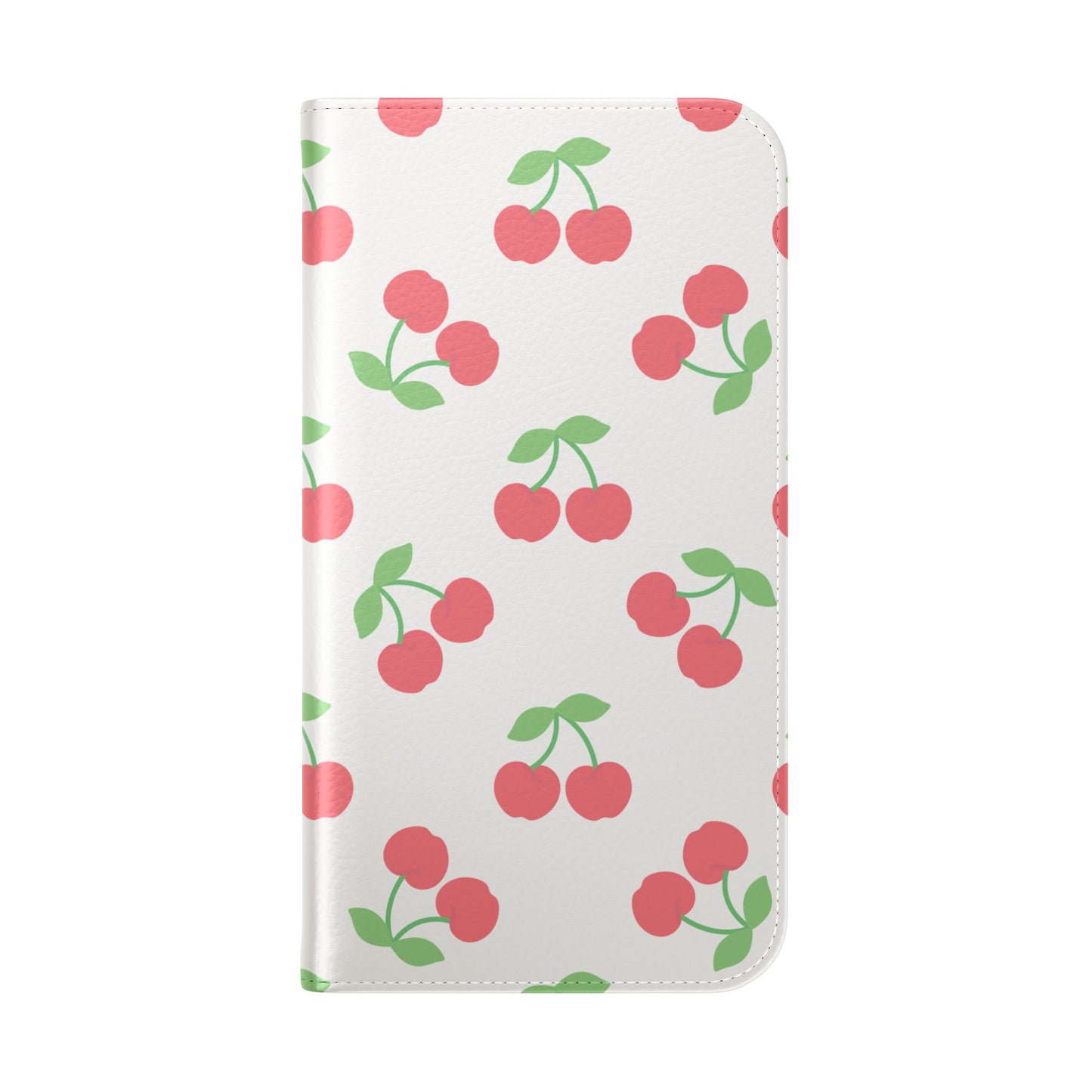 Funda con tapa para iPhone Red Cherry
