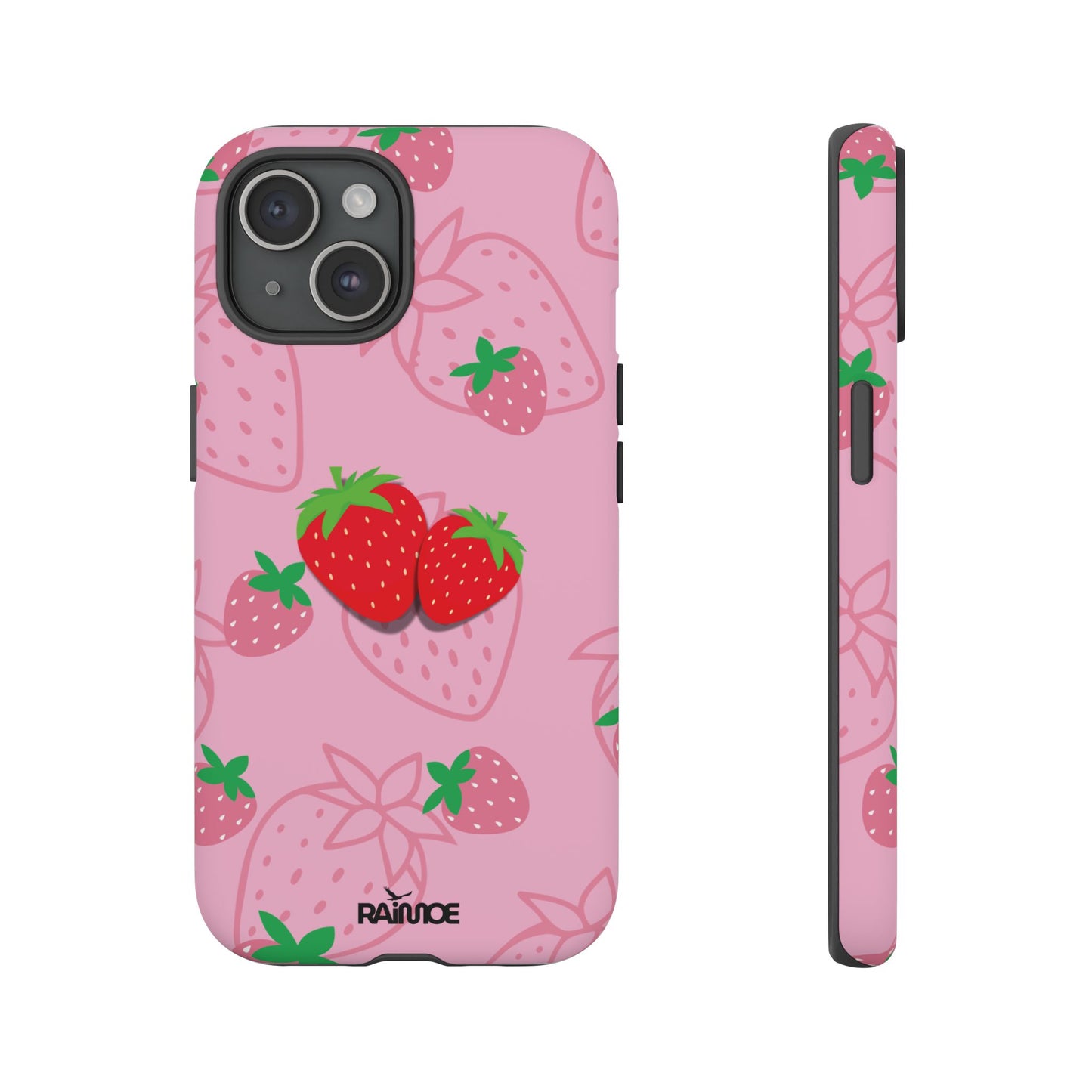 Fresa Jugosa - Funda Resistente para iPhone (Mate)