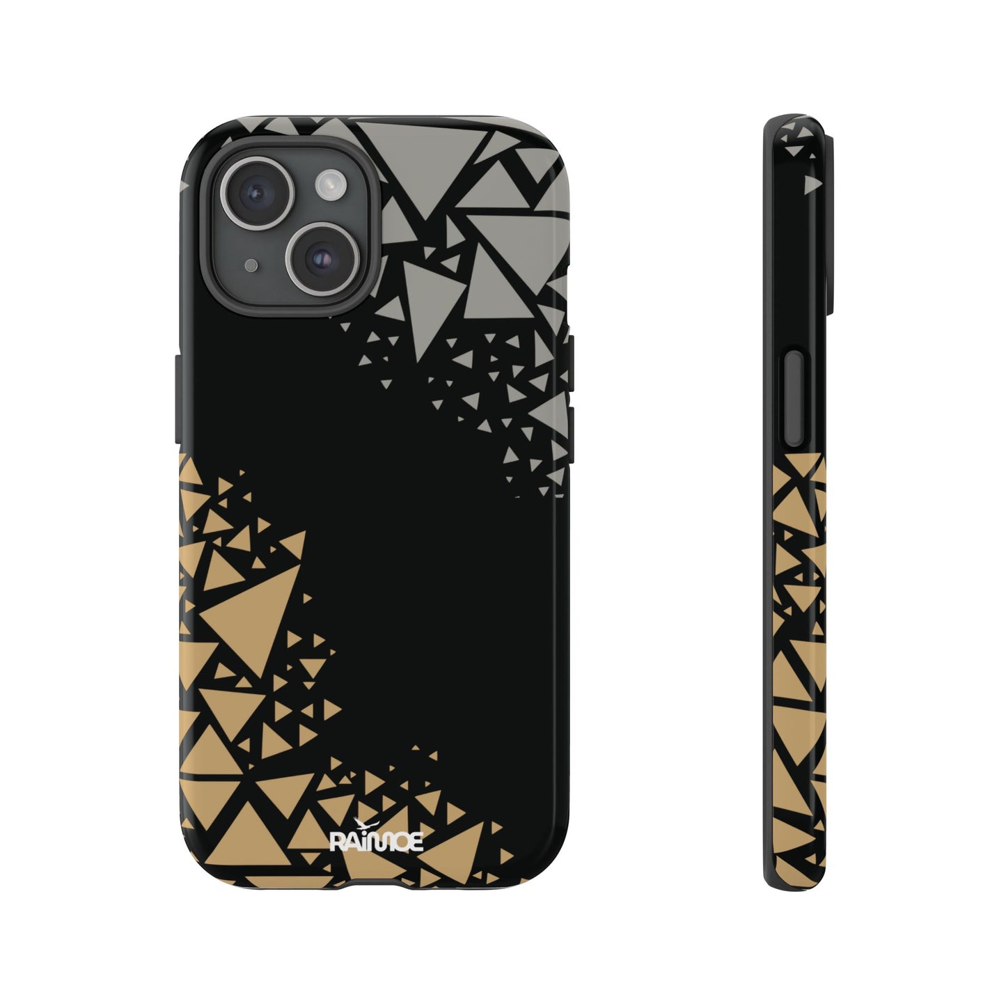 Triangles Web - iPhone Tough Case (Glossy)