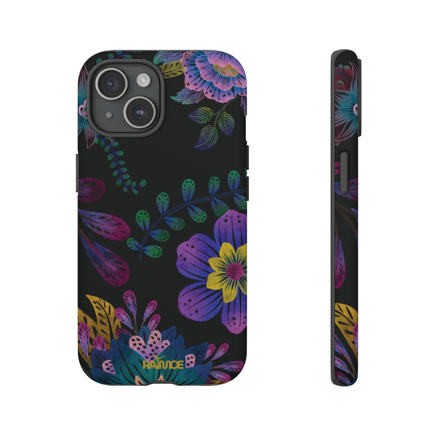 Funda resistente para iPhone (mate) Purple Lumina