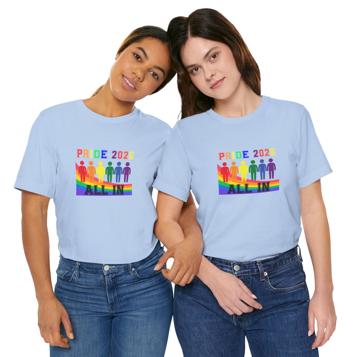 Pride 2025 All in Unisex Tee