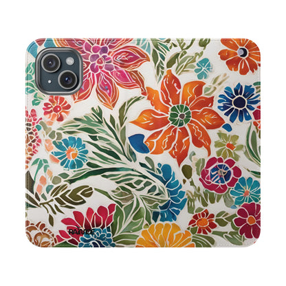 Primavera - Funda con tapa para iPhone