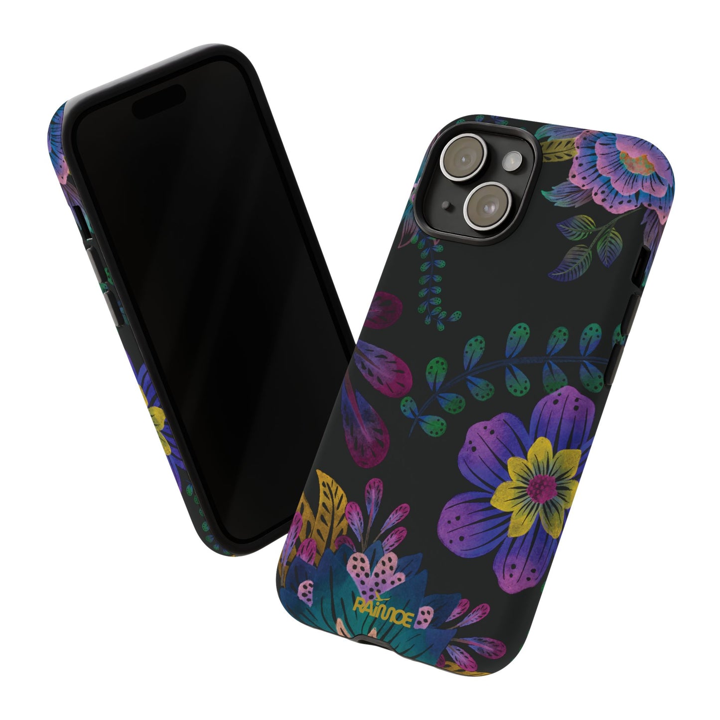 Funda resistente para iPhone (mate) Purple Lumina