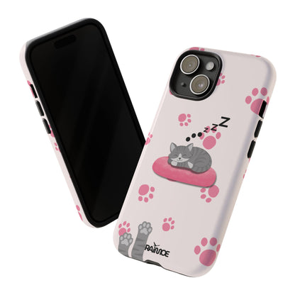 Kitty Cutie - Funda resistente para iPhone (brillante)