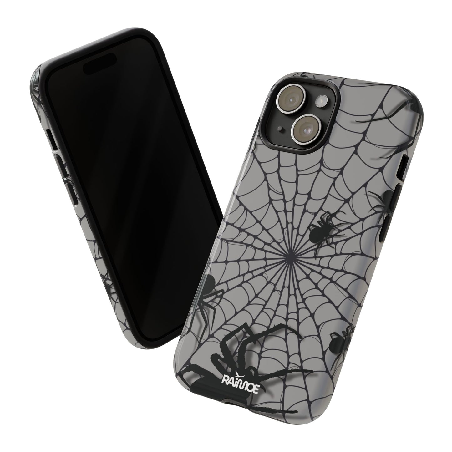 Telaraña - Funda resistente para iPhone (brillante)