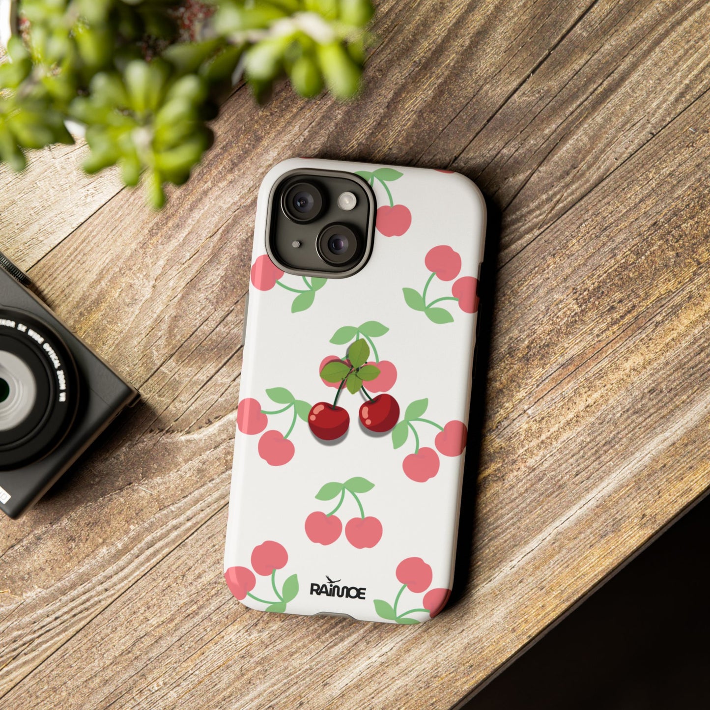 Red Cherry - iPhone Tough Case (Glossy)