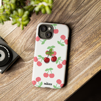 Red Cherry - iPhone Tough Case (Glossy)