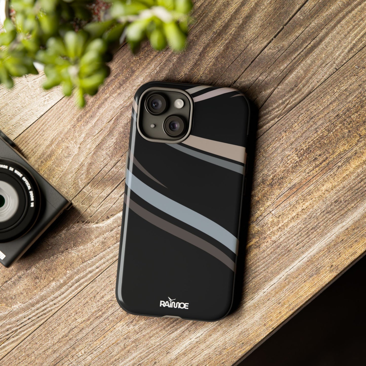 Ripple Lines - iPhone Tough Case (Glossy)